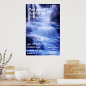 Poster de cascade Lavez-moi au-dessus de moi... (Cuisine)