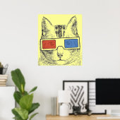 Poster de Cat Funny (Bureau à domicile)