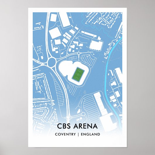 Poster de CBS Arena - Accueil de Coventry City FC, (Devant)