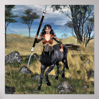 Poster de Centaur Warrioress
