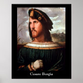 Poster de Cesare Borgia (Devant)