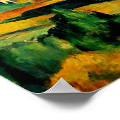 Poster de Cezanne Mont Sainte-Victoire (Coin)