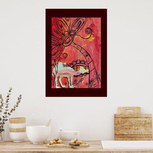 Poster de champignon (Cuisine)