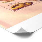 Poster de champignons vintages 1920 (Coin)