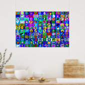 Poster de chansons d'animaux sacrés (Cuisine)