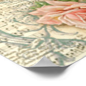 Poster de chansons et de Rose (Coin)