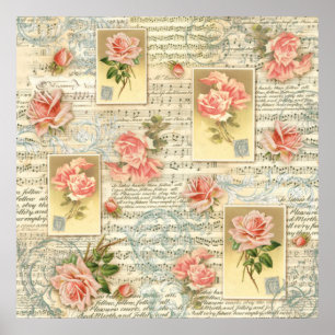 Poster de chansons et de Rose