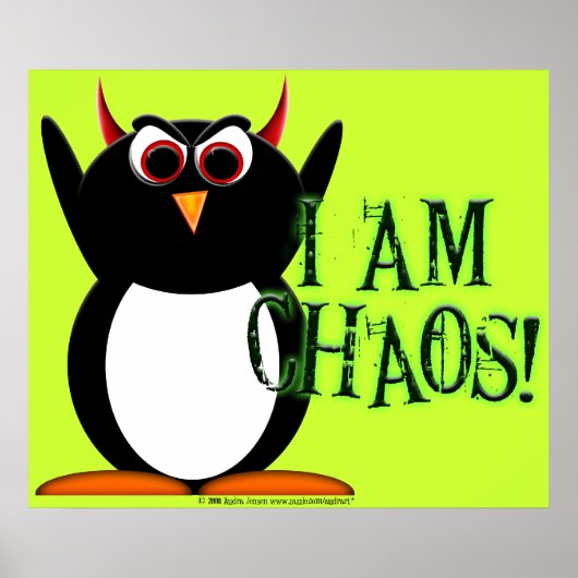 Poster de Chaos Penguin (Devant)