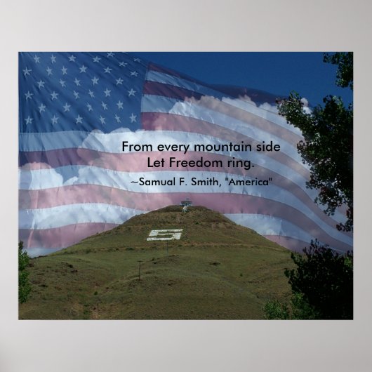 Poster De Chaque Côté Montagne (Devant)