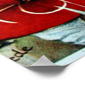 Poster de chasse vintage Fox (Coin)