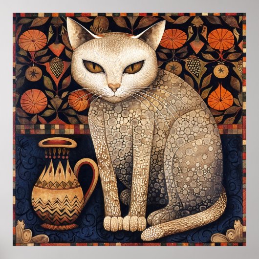 Poster de chat (Devant)