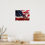 Poster de chat américain (Cuisine)