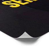 Poster de chat amusant - Me questionner sur My Cat (Coin)