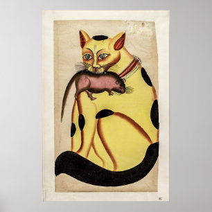Poster de chat avec chat
