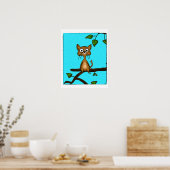 Poster de chat Brown (Cuisine)