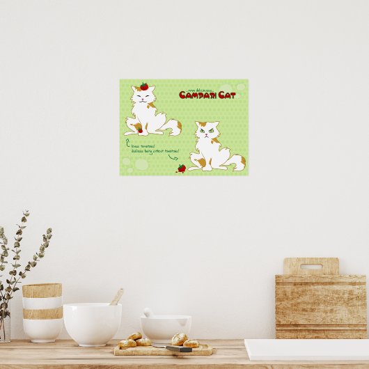 Poster de chat Campari (Cuisine)