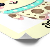 Poster De Chat Cute Kawaii, Parfaitement Adorable (Coin)