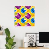 Poster de chat Cute Pop Art (Bureau à domicile)