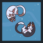 Poster de chat Cute Pop Art<br><div class="desc">Pop Art Cat</div>