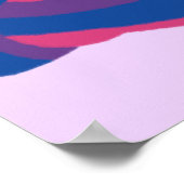 Poster de chat de la fierté bisexuelle (Coin)