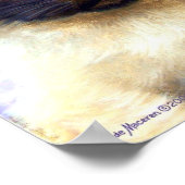 Poster de chat de Siamese - 155 CHARMANT (Coin)