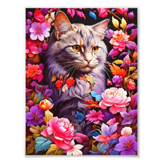 Poster de chat - Décor Art Mur (Devant)