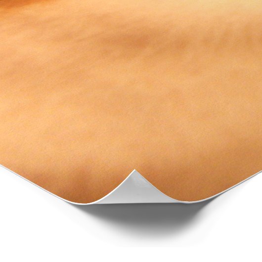 Poster de chat Ermahgerd Cute Orange (Coin)