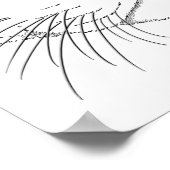 Poster de chat Green Eyed (Coin)