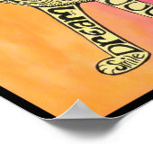 Poster de chat Inspiration Abstraite (Coin)