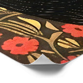 Poster de chat noir (Coin)