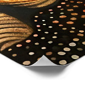 Poster de chat noir (Coin)