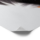 Poster de chat noir Evil Arrière - plan transparen (Coin)