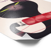 Poster de chat Zwicky par Donald Brun (Coin)