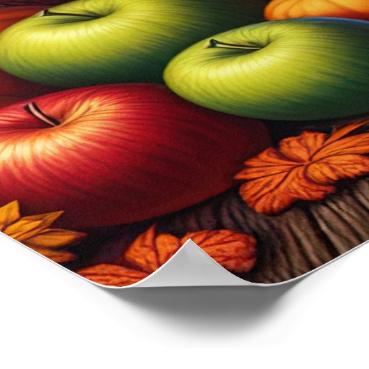 Poster de chats d'automne (Coin)