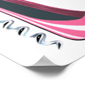 Poster de chaussures et de verre de champagne Stil (Coin)