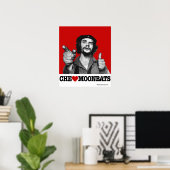 Poster de Che Guevara - Che Heart Moonbats (Bureau à domicile)