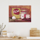 Poster de chef à l'ancienne (Cuisine)
