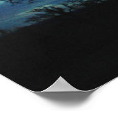 Poster de chêne au coucher du soleil (Coin)