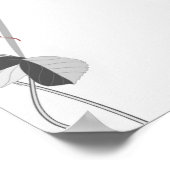 Poster de cheval baroque (Coin)