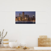 Poster de Chicago Obama Skyline (Cuisine)