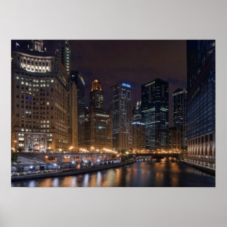 Poster de Chicago Skyline