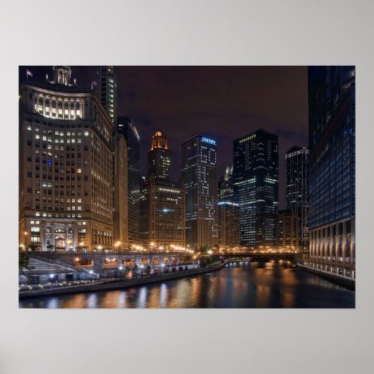 Poster de Chicago Skyline (Devant)
