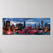Poster de Chicago Skyline (Devant)