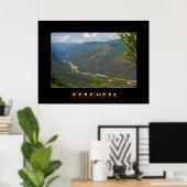 Poster de Chicamocha Colombia (Bureau à domicile)
