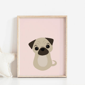 Poster de Chien Chien carlin pour Nursery & Kids D