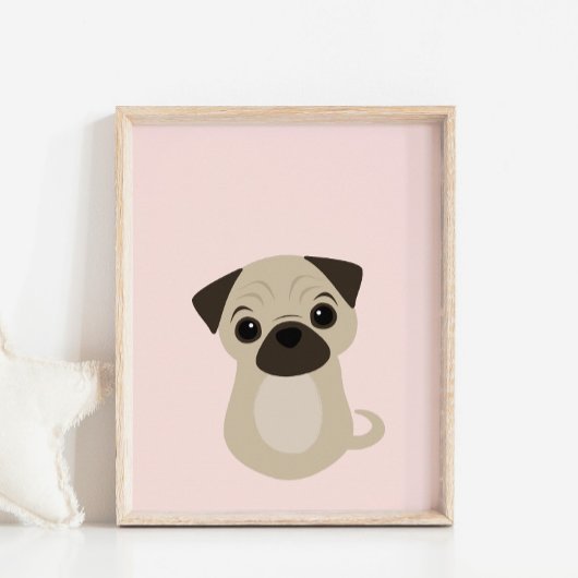 Poster de Chien Chien carlin pour Nursery & Kids D