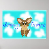 Poster de Chien Chien Coquelicot Scuffy Dreams (Devant)