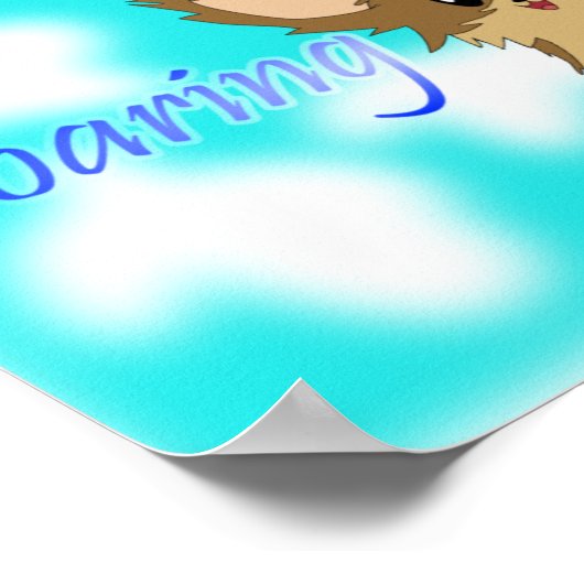 Poster de Chien Chien Coquelicot Scuffy Dreams (Coin)