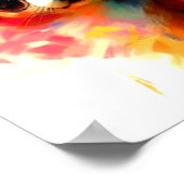 Poster de chien d'aquarelle (Coin)