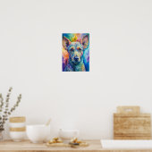 Poster de chien Peinture aquarelle (Cuisine)